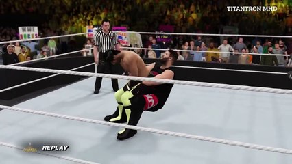WWE 2K16 CLASH OF CHAMPIONS 2016 FULL SHOW 4