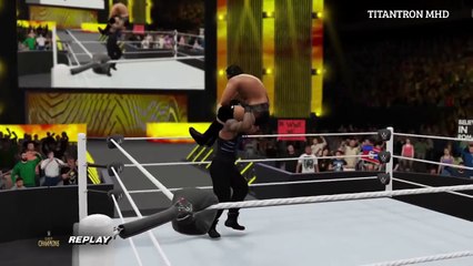 WWE 2K16 CLASH OF CHAMPIONS 2016 FULL SHOW 9