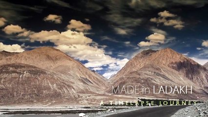 Timelapse of Mountains and the Sky