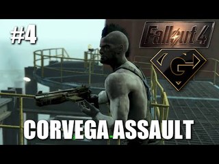 Fallout 4: Part 4 - Corvega Assembly Plant - Assault (1080p)