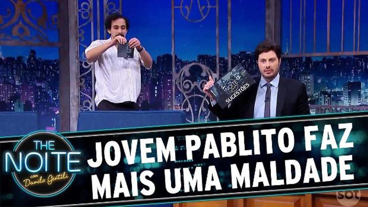 Jovem pablito faz mais uma maldade