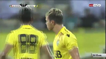 أهداف مباراة الوصل و الظفرة (دوري الخليج العربي) 24_09_2016