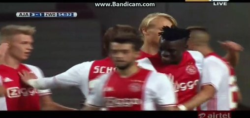 3-1 Kasper Dolberg Goal HD - AFC Ajax 3-1 PEC Zwolle - Netherlands - Eredivisie 24.09.2016 HD