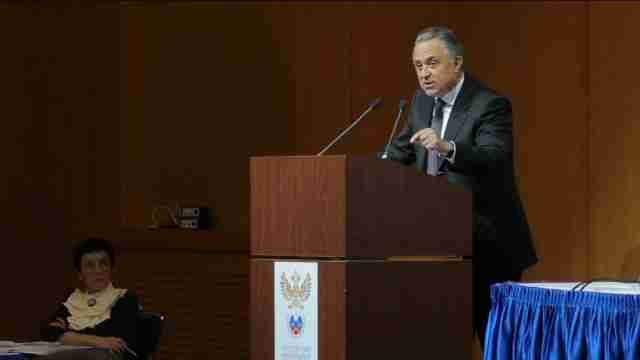 Ministro de Deportes, reelegido presidente de Unión de Fútbol de Rusia