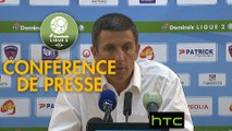 Conférence de presse Clermont Foot - RC Strasbourg Alsace (0-0) : Corinne DIACRE (CF63) - Thierry LAUREY (RCSA) - 2016/2017