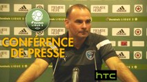 Conférence de presse Red Star  FC - Chamois Niortais (0-1) : Rui ALMEIDA (RED) - Denis RENAUD (CNFC) - 2016/2017