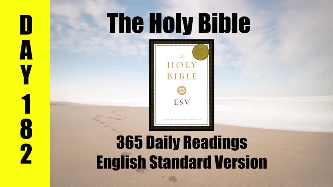 DAY 182 - Bible Reading Plan in 365 days. Psalm 96-102