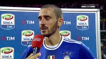 Palermo Juventus 0-1. Intervista a Bonucci 24/09/2016 HD