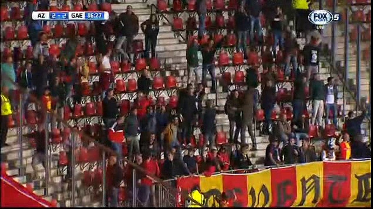 Sam Hendriks Goal HD - AZ Alkmaar 2-2 G.A. Eagles 24.09.2016