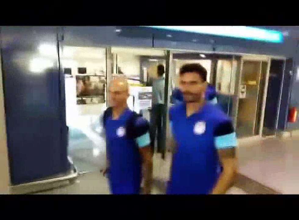 Άφιξη Ολυμπιακού σε Λάρισα