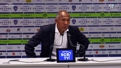 Bastia 1-0 Guingamp : Conf. d'après-match d'A. Kombouaré