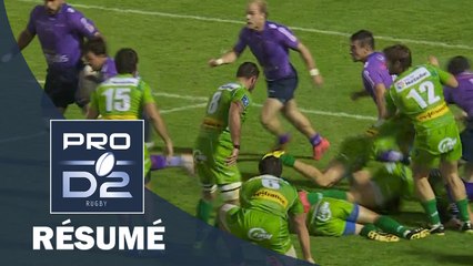 PRO D2 - Résumé Angoulême-Montauban: 25-15 - J05 - Saison 2016/2017