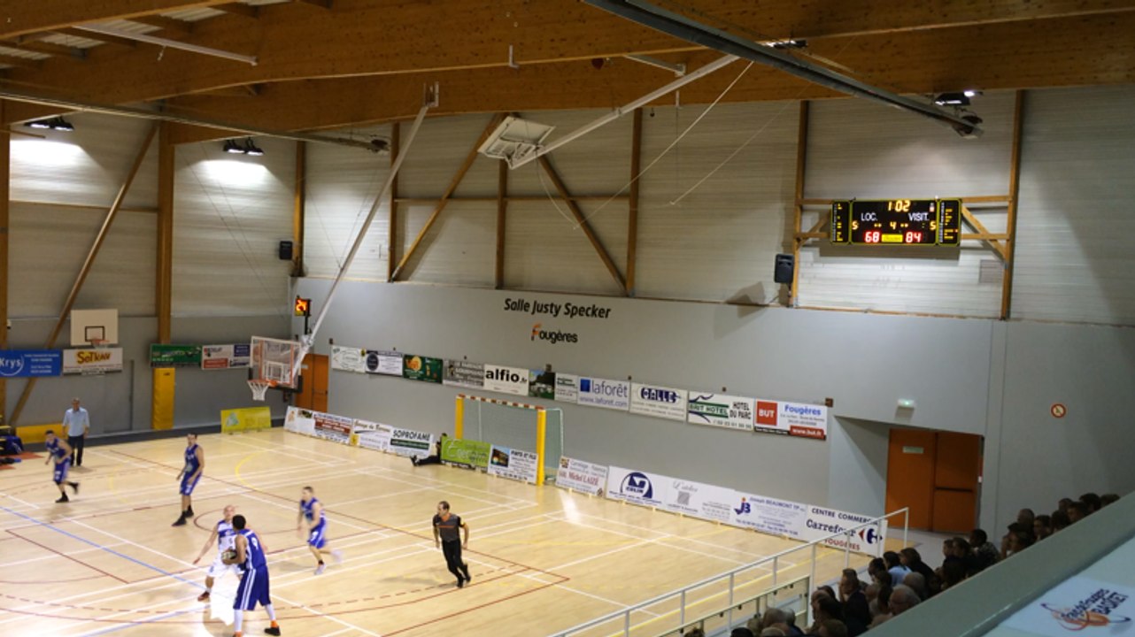 Fougères Basket Vs Cherbourg : fin du match - Vidéo Dailymotion