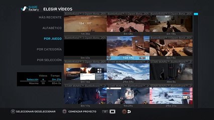 Como editar videos en Sharefactory [ESP] [PS4] VimaGamesESP (2)