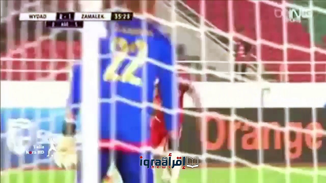 اهداف مباراة الزمالك والوداد المغربي 5/2 اليوم 24-9-2016 نصف نهائى دورى ابطال افريقيا