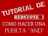 TUTORIAL DE REDSTONE 1 LA PUERTA AND ESPECIAL 40 SUBS