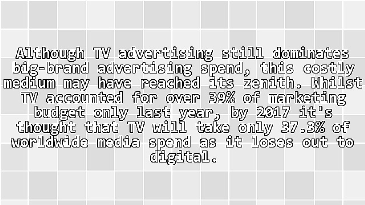 Online Video Steals Ad Spend From TV: Huge Leap in Online Video Budgets Expected