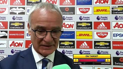 Man Utd 4-1 Leicester: Foxes must be smarter at corners - Claudio Ranieri