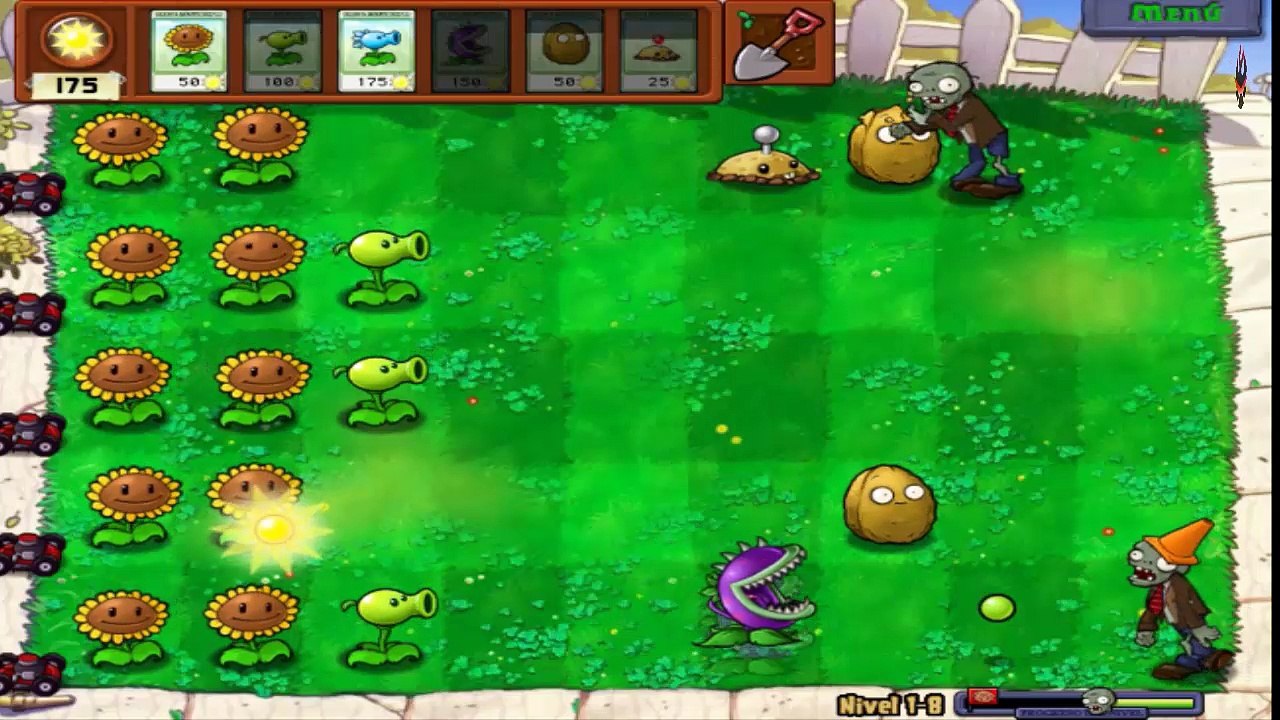 Plantas Vs Zombis Nivel 1 8