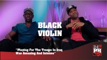 Black Violin - Playing For The Troops In Iraq Was Amazing And Intense (247HH Wild Tour Stories)