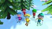 Five Little Babies Skiing On Snow _ 5 Little Babies _ Nursery Rhymes For Babies-B7W5tB-NAqA