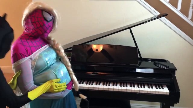 Pregnant Pink Spidergirl Frozen Elsa Ultrasound Of Bad Baby Twin Frozen Elsa! - Funny Superheroes-wV_JoZGV7Xs part 5