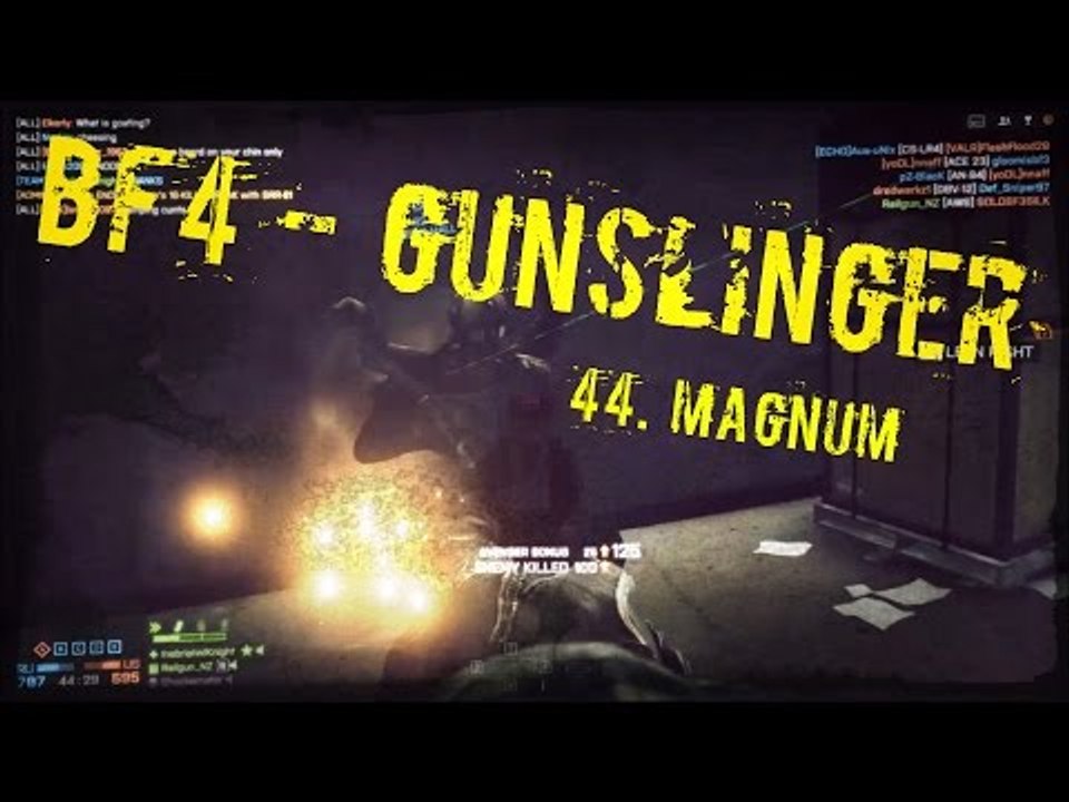 Battlefield 4 - Gunslinger Montage