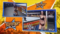 WWE SummeSlam 2014 Paige vs Aj lee divas title match