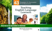 READ  Teaching English Language Learners: 43 Strategies for Successful K-8 Classrooms  BOOK ONLINE