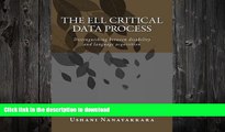 FAVORITE BOOK  The ELL Critical Data Process: Distinguishing between disability and language