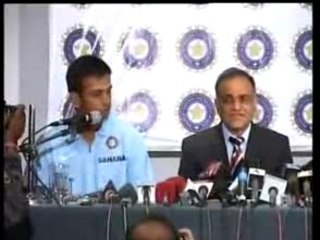 captain Rahul Dravid