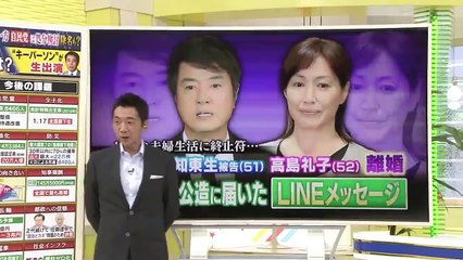 高知東生 高島礼子 離婚発表!!覚せい剤事件 逮捕 五十川敦子 保釈