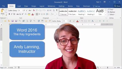 Word 2016 The Key Ingredients Part 10