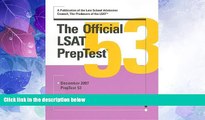 Big Deals  The Official LSAT PrepTest 53 (Official LSAT PrepTest)  Best Seller Books Best Seller