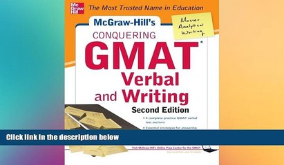 Download Video: Big Deals  McGraw-Hills Conquering GMAT Verbal and Writing, 2nd Edition  Free Full Read Most Wanted