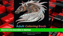 FAVORIT BOOK Adult Coloring Books: Animals: 45 Stress Relieving Animal Coloring Designs (Stress