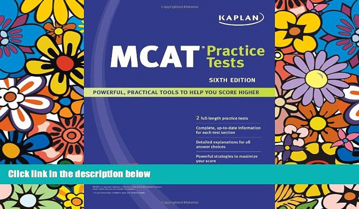Big Deals  Kaplan MCAT Practice Tests  Best Seller Books Best Seller