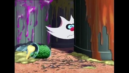 Oggy and the Cockroaches - OGGY HAS KITTENS.