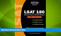 Big Deals  LSAT 180, 2004 Edition (Kaplan LSAT 180)  Best Seller Books Most Wanted