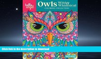 EBOOK ONLINE Hello Angel Owls Wild   Whimsical Coloring Collection (Hello Angel Coloring