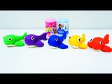 Learn Colors with Play Doh Whale in this Children's educational learning video - Cartoon for Kids
