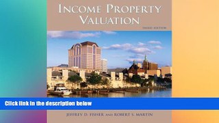 Must Have PDF  Income Property Valuation  Best Seller Books Most Wanted