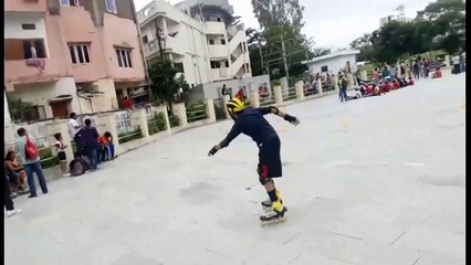 In-line skating race in Hyderabad