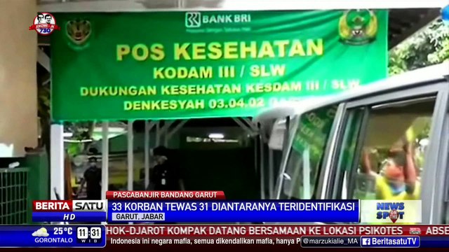 31 Korban Tewas Banjir Bandang Garut Berhasil Diidentifikasi