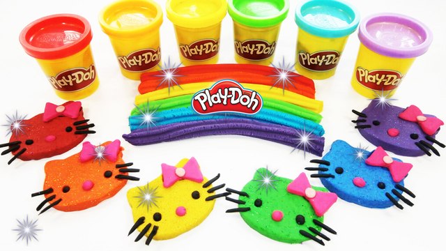 Learning Colors for Children with Play Doh Surprise Lollipops Play & Learn Surprise Toy Fun