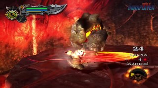 God of War 2 HD Kratos vs Atlas Walkthrough Parte 13 Español Gameplay PS3 1080p