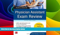 Big Deals  Physician Assistant Exam Review, Pearls of Wisdom  Free Full Read Best Seller