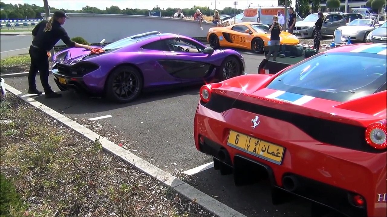 INSANE Purple MSO McLaren P1: Fast Acceleration, Race Mode and Interior View