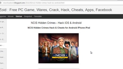 NCIS Hidden Crimes Cheats