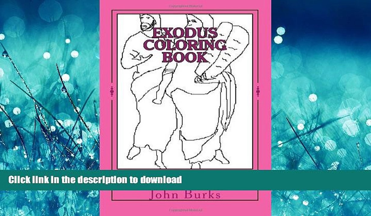 EBOOK ONLINE Exodus Coloring Book: For Girls (Narrative Poetry about the Bible) READ PDF FILE ONLINE